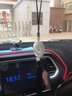 騰韻 汽車(chē)掛件車(chē)載車(chē)內飾品玉石掛件后視鏡吊墜保平安符流蘇男女士高檔新車(chē)掛飾汽車(chē)用品 白玉-時(shí)來(lái)運轉【睿智棕-流蘇款】 曬單實(shí)拍圖
