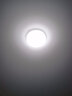 博明仕 led吸頂燈超薄廚房衛(wèi)生間防霧燈玄關(guān)燈陽臺(tái)燈走廊廳過道臥室小吸頂燈明裝陽臺(tái)燈飄窗吸頂燈 圓形 18W （4-6㎡） 尺寸15*3.4CM 暖光 曬單實(shí)拍圖