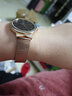 天王手表帶金屬網(wǎng)帶原裝鋼帶男女士3874/5844表鏈薄款防水15/20MM 玫瑰金色 14mm 曬單實(shí)拍圖