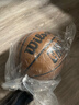 威爾勝（Wilson）NBA ENCORE PLUS系列7號籃球防塵比賽室內室外防滑耐磨成人籃球 曬單實(shí)拍圖