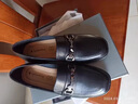 蜘蛛王女鞋2025春秋新款英倫小皮鞋復古厚底高跟樂(lè )福鞋子單鞋女310890A 黑色 37 (235mm) 曬單實(shí)拍圖