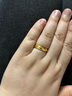 周大福泥鰍背黃金戒指男女實(shí)心活口(工費(fèi):280計(jì)價(jià))EOF1422七夕節(jié) 足金 約6.70g 曬單實(shí)拍圖