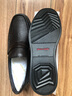 皮爾卡丹（pierre cardin）鹿皮男鞋商務(wù)休閑套腳皮鞋舒適軟底軟面一腳蹬豆豆鞋 咖啡色 40 曬單實(shí)拍圖