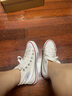 匡威（Converse）男女款休閑高幫 帆布鞋情侶板鞋Nexstar 110 HI  日本直郵 白色（32765013） 22 曬單實(shí)拍圖