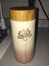 乾唐軒正品活瓷杯【官方授權(quán)】 清心福蓮隨身杯雙層陶瓷高顏值水杯送人 無(wú)光米白復(fù)古玫瑰粉+金木紋蓋 曬單實(shí)拍圖