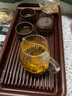 源韻（YUANYUN）【德料32支】德國電木茶盤家用高端大號茶臺排水簡約茶托臺灣托盤 紫檀紅(長40*寬20*高5cm) 曬單實拍圖