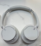 索尼（SONY）WH-CH720N頭戴式無(wú)線(xiàn)藍牙耳機 AI智能主動(dòng)降噪重低音 網(wǎng)課英語(yǔ)學(xué)習游戲電腦耳麥 白色 曬單實(shí)拍圖