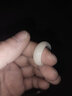 白玉菩提根子戒指抖音網(wǎng)紅男女手工diy材料包半成品切片情侶閨蜜 情侶一對戒指+工具材料包 曬單實(shí)拍圖