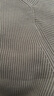 無印良品（MUJI）女式 棱紋編織 圓領(lǐng)短款針織衫 長袖女款 女裝 薄款毛衣 燕麥色 XL (165/92A) 曬單實(shí)拍圖