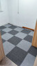 绿之源 商用地毯毯子 免胶方块拼接送背胶 50*50cm 灰白4片装 实拍图