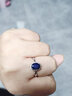 GEM STONE KING藍寶石戒指10K金1.79克拉藍寶石戴妃款時(shí)尚飾品送女生生日禮物 6號 美6號 曬單實(shí)拍圖