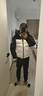 FILA 斐樂(lè)官方羽絨服2025冬季男款保暖戶外短款連帽上衣 曬單實(shí)拍圖
