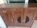 智新木王新中式實(shí)木框鞋柜家用門(mén)口大容量?jì)ξ锕裥P(guān)收納柜一體靠墻門(mén)廳柜 【中式實(shí)木框】106*34*100cm 曬單實(shí)拍圖