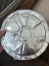 法禧龙空气炸锅专用纸锡纸盘20只23.5cm铝箔碗锡纸盒烧烤烤箱一次性餐盒 实拍图