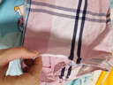 Navigare意大利小帆船女士長袖襯衫春季休閑格子襯衣萊賽爾高檔寸衫 洋紅/白 M 曬單實拍圖