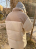 蕉下（beneunder）外套女氣絨棉服中暖彈力連帽戶(hù)外運動(dòng)秋冬CL231藕荷粉L 曬單實(shí)拍圖