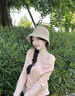 玖慕（JIUMU）羊毛帽子女冬季女士漁夫帽秋冬季帽子女保暖盆帽針織帽水桶帽 曬單實(shí)拍圖