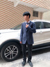 威可多（VICUTU）【小藍(lán)西plus】男士西服上衣舒彈易打理外套新郎結(jié)婚禮服 上衣170B或褲子81B 上衣 曬單實(shí)拍圖