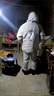 gxmy青少年羽棉絨服男士棉衣休閑套裝冬季新款一套寬松面包衣服男裝潮 【棉衣手指貓?zhí)籽b】連帽灰色+灰 XL 【建議115-130斤以下】 曬單實拍圖