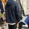 與狼共舞【輕戶外】連帽夾克男2025秋季新款易打理防風(fēng)休閑男士外套1081 藏青101 L (175) 曬單實(shí)拍圖