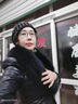 SOEM海寧皮衣2025新款真皮羽絨服女短款綿羊皮皮衣女貉子毛領(lǐng)外套修身 寶藍色 XL 適合111-120斤 曬單實(shí)拍圖
