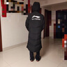李寧羽絨服男士冬季新款鴨絨過(guò)膝御寒外套男寬松保暖加厚連帽運(yùn)動(dòng)服男 黑色連帽長(zhǎng)羽絨服 L /175 (130-145斤) 曬單實(shí)拍圖