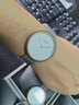 歐柏寶丹麥設計師腕表纖薄木圈系列手表品味女士情侶一對送老婆送女朋友 鋼色 32mm 曬單實(shí)拍圖