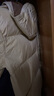 巴拉巴拉【明星同款】兒童羽絨服大童冬季新款保暖男童拼色潮 咖色調(diào)（白鴨絨）00355 150cm充絨量126g 曬單實拍圖