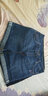 甄酷彈力高腰牛仔短褲女夏季薄款休閑短褲中年熱褲女士四分牛仔褲女褲 965 33碼 2尺6腰圍 曬單實(shí)拍圖