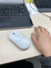 科大讯飞智能鼠标LiteM320 办公鼠标 无线外设 轻薄便携 多彩小巧 轻音按键 智能语音输入打字翻译 皎月白 实拍图