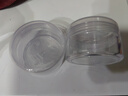 GJXBP小塑料瓶帶蓋透明試用裝面霜分裝瓶迷你藥膏盒子膏霜美甲空瓶圓盒 20克瓶(10個) 曬單實拍圖