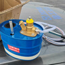XMSJ手動(dòng)機(jī)油齒輪油加注器加油機(jī)手壓式手搖泵抽油機(jī)變速箱油注油泵 4.5升手壓式加注器 曬單實(shí)拍圖
