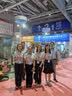 羅蒙顯瘦免燙短袖襯衫女士夏新款休閑職業(yè)裝冰絲涼感高端正裝外搭襯衣 淺藍 【短袖款】 37 （建議100-110斤） 曬單實拍圖