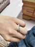 小白光莎翁系列18K金培育鉆石戒指訂婚結(jié)婚女經(jīng)典六爪節(jié)禮物 D-E色/SI凈度 30分 曬單實(shí)拍圖