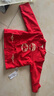 瓦戈吉爾紅色3一1周歲禮服男寶寶抓周衣服男孩唐裝春夏季套裝分體男童漢服 236300吉福長(cháng)袖紅色【加絨款】 110 碼參考2-3周歲可開(kāi)檔 曬單實(shí)拍圖