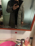 BESNOS意大利品牌冬季男士羽絨服中長(cháng)款加厚外套新款中年爸爸裝防寒男裝 灰色-可拆卸帽 L 曬單實(shí)拍圖