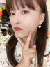 銀瑜 粉霧甜心粉色桃子耳環(huán)女2025年新款溫柔甜美愛心耳釘高級耳飾 粉霧桃子耳環(huán) 曬單實拍圖