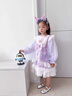 G.duck時(shí)尚裙子女童公主裙秋冬連衣裙三麗鷗衣服兒童洛麗塔庫洛米春夏 紫色庫洛米 100碼建議身高90-100cm3-4歲 曬單實(shí)拍圖