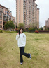 悅法婭純棉圓領(lǐng)衛(wèi)衣女寬松2025春秋冬新款時尚百搭學生遮臀顯瘦衣服女裝 灰色【春秋款】 L 【110-130斤】 曬單實拍圖