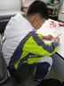蕉京男童套裝秋冬加絨套裝裝新款韓版男孩運(yùn)動(dòng)洋氣兩件套中大童春秋 綠色 MGBB套裝(上衣+褲子) 160 【建議身高145-154cm】 曬單實(shí)拍圖