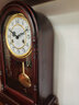 冬柏銅機芯機械座鐘實(shí)木打點(diǎn)報時(shí)擺鐘上弦鏈上發(fā)條臺打點(diǎn)報時(shí)機械鐘 高49cm寬29cm數字表盤(pán) 12英寸 曬單實(shí)拍圖