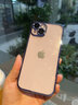 飛利浦（PHILIPS）適用蘋(píng)果14Plus手機殼電鍍透明軟殼14Plus超薄氣囊防摔硅膠男女保護套 曬單實(shí)拍圖