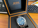 美度（MIDO）【春尚新】領(lǐng)航者系列200C自動(dòng)機械手表運動(dòng)潛水男士腕表 藍色鋼帶/M042.430.11.041.00 曬單實(shí)拍圖