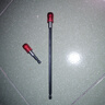 批頭加長(cháng)桿6.35mm六角柄自鎖式風(fēng)批延長(cháng)桿帶強磁手電鉆1/4批頭連接桿 紅色自鎖款（總長(cháng)60mm）【單支】 曬單實(shí)拍圖