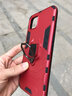 特七 適用iqoo u3x標準版U5手機殼iqoou5e鎧甲IQOOZ1防摔U1X保護套vivo車(chē)載磁吸z1x支架潮牌U1硬殼氣墊 iQOOU3/U3X【性感紅】+送膜 曬單實(shí)拍圖