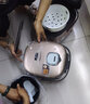 HOTOR浩特電飯煲全自動(dòng)多功能家用3L-4-5升觸控智能電飯鍋不粘鍋24小時(shí)預(yù)約不粘鍋不溢鍋 OF4407N咖啡金4L(3-6人) 曬單實(shí)拍圖