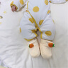 迪士尼寶寶新生嬰兒?jiǎn)涡m秋冬不掉3-6個(gè)月學(xué)步軟底0-1歲初生寶寶可愛(ài)棉鞋子 嫩黃色(冬款) 蘿卜法蘭絨加厚 1雙 均碼 內(nèi)長(zhǎng)11.0cm 【3-5個(gè)月】 曬單實(shí)拍圖