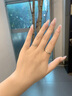 CRD克徠帝【現(xiàn)貨閃發(fā)】真心鉆石情侶對戒婚戒鉆戒男女款訂婚結(jié)婚 PT950鉑金一對 男戒 約3分 女戒 共約10分 曬單實(shí)拍圖