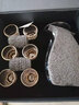 梵卡奇（FANKAQI）水晶金山高檔白酒杯分酒器套裝酒具高檔喬遷禮物送客戶(hù) 金山B款【1壺6杯】禮盒裝 曬單實(shí)拍圖