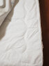 富安娜床垫子便携垫被 铺底加厚席梦思保护垫 宿舍租房床褥榻榻米软垫子 可水洗超柔立体款 白 厚约5cm 1.8米床 180*200cm 实拍图